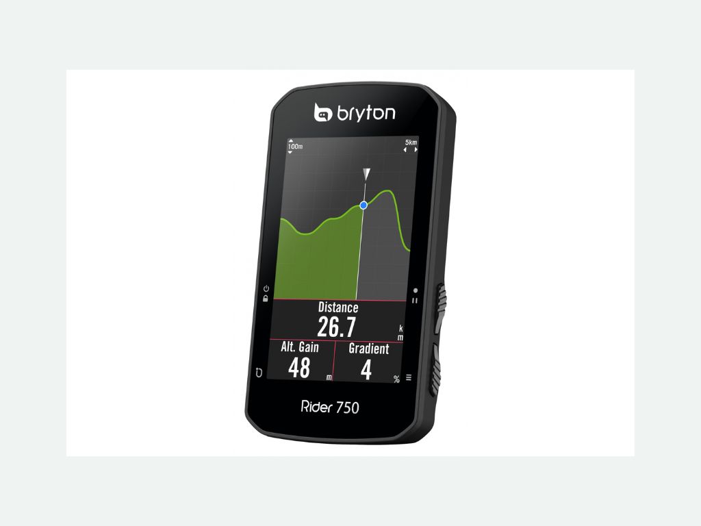 Ne vous perdez jamais avec la navigation virage-par-virage du Rider 750T 5 Avis Compteur GPS BRYTON Rider 750T avec Ceinture Cardio