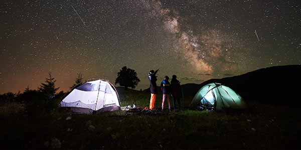 camping nocturne