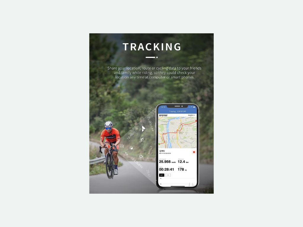 Entraînement ultime : iGPSPORT iGS320 à votre service 5 Meilleur compteur gps iGPSPORT iGS320